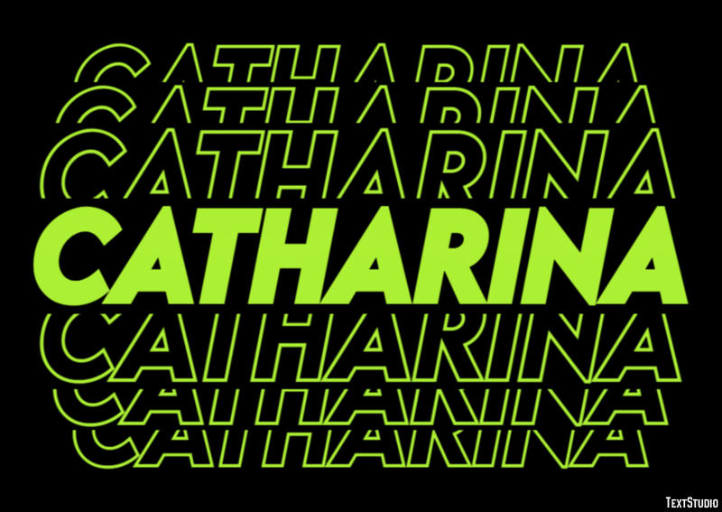 Catharina Texteffekt