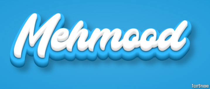 Mehmood Text Effect