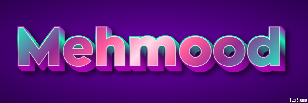 Mehmood Text Effect