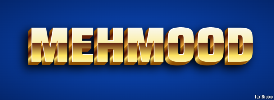 Mehmood Text Effect