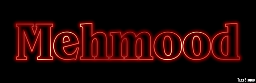 Mehmood Text Effect
