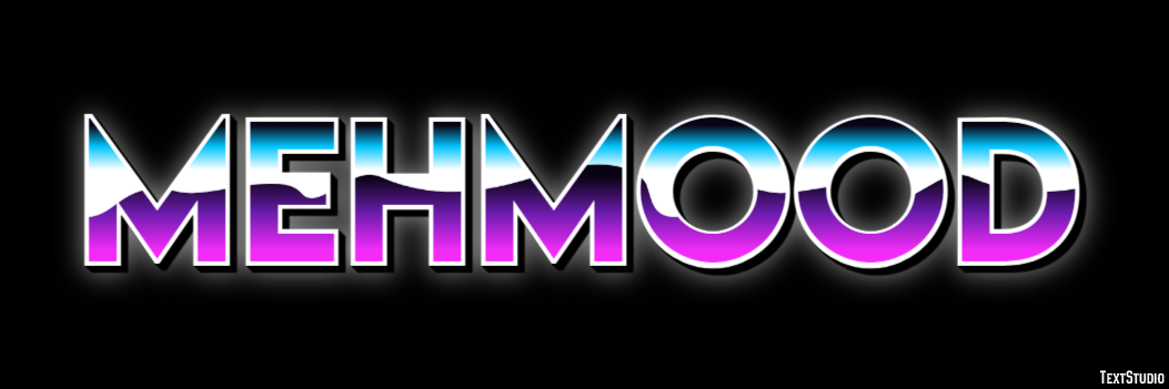 Mehmood Text Effect