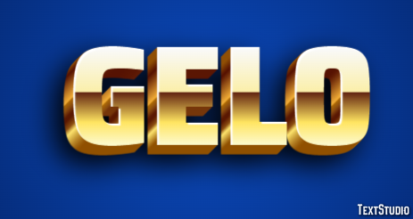 Gelo テキスト効果