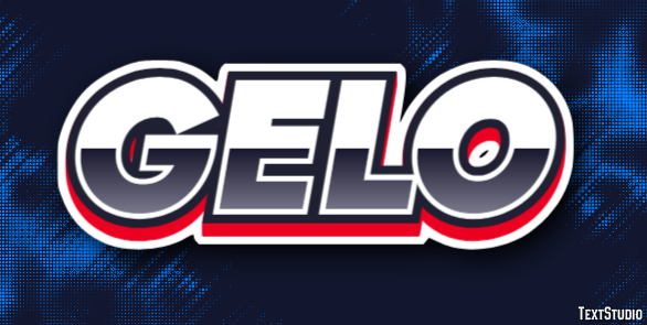 Gelo Texteffekt
