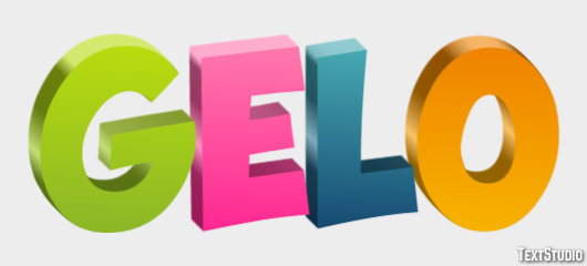 Gelo Texteffekt