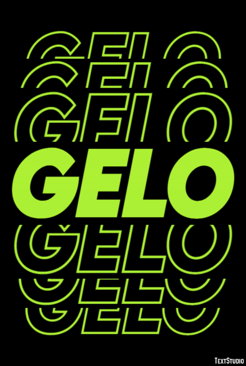 Gelo Effetto testo