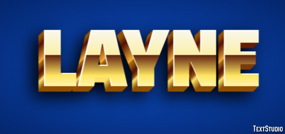 Layne Efekt tekstowy