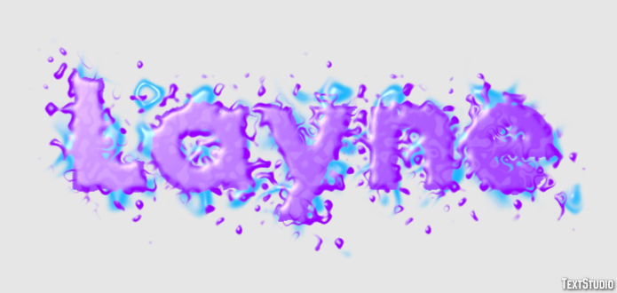 Layne Effetto testo
