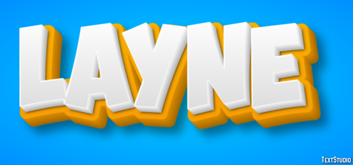 Layne Efekt tekstowy