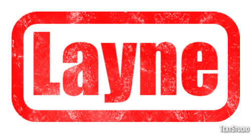 Layne Efekt tekstowy