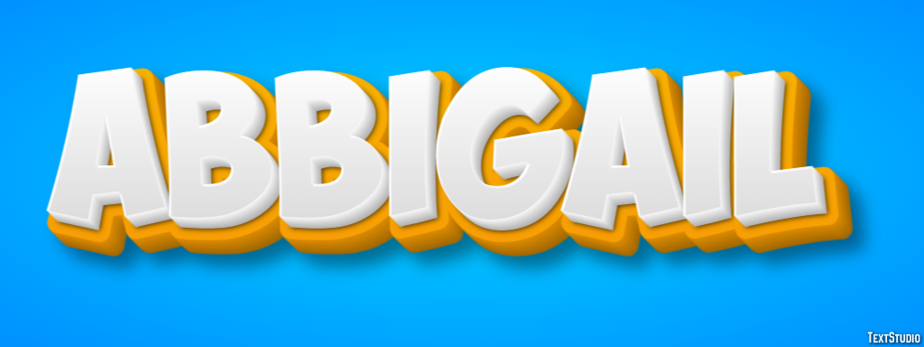 Abbigail Text effect
