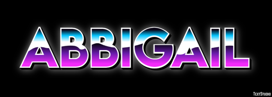 Abbigail Text Effect