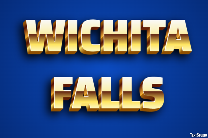 Wichita Falls Efekt tekstowy