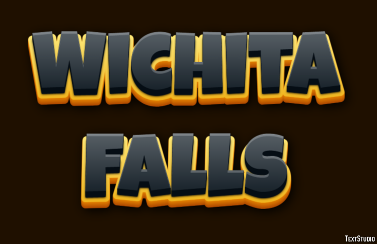 Wichita Falls Efekt tekstowy