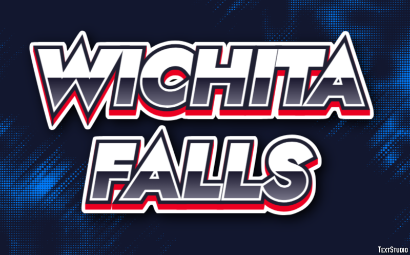 Wichita Falls Efekt tekstowy