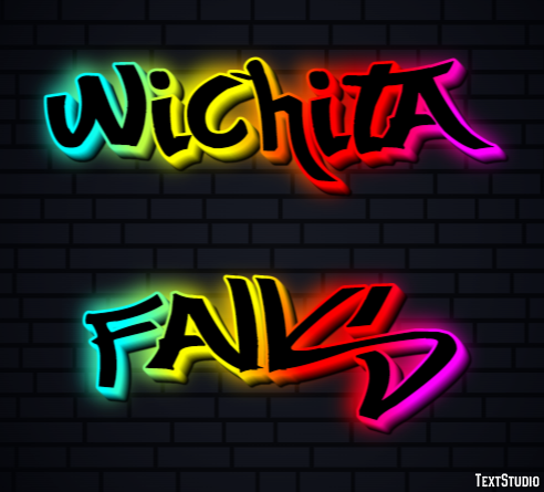 Wichita Falls Efekt tekstowy