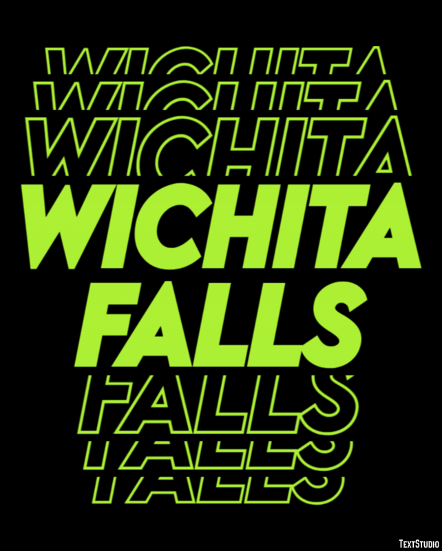 Wichita Falls Efekt tekstowy