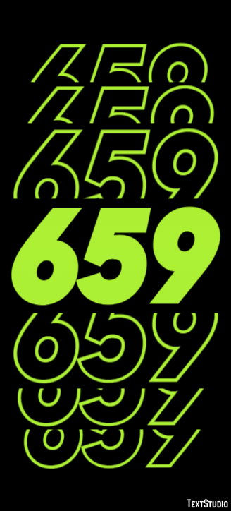659 Text effect