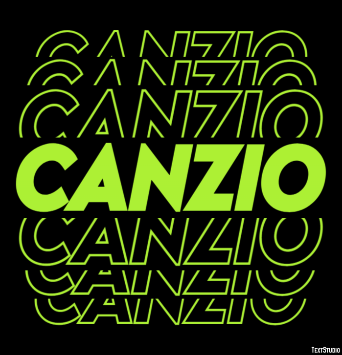 Canzio Effetto testo