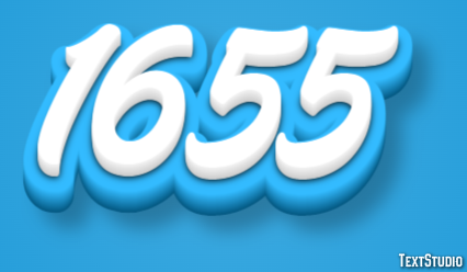1655 Text Effect