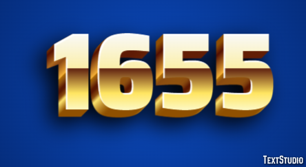 1655 Text Effect