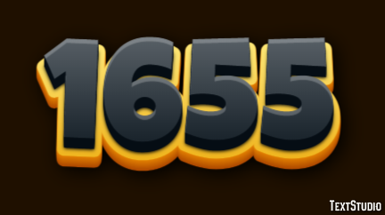 1655 Text Effect
