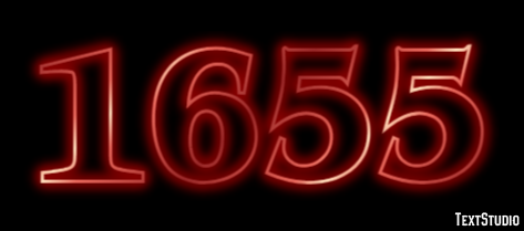 1655 Text Effect