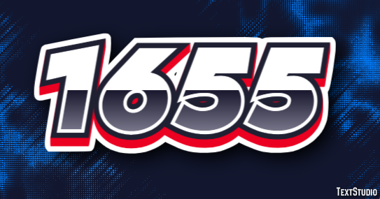 1655 Text Effect