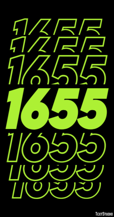 1655 Text Effect