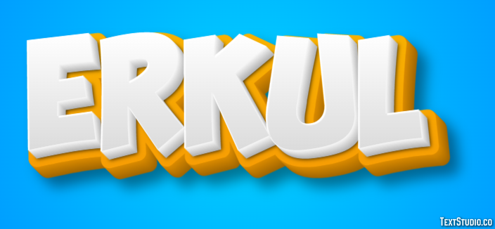Erkül Efecto de Texto
