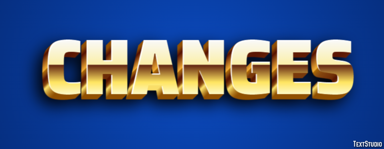 Changes Text Effect