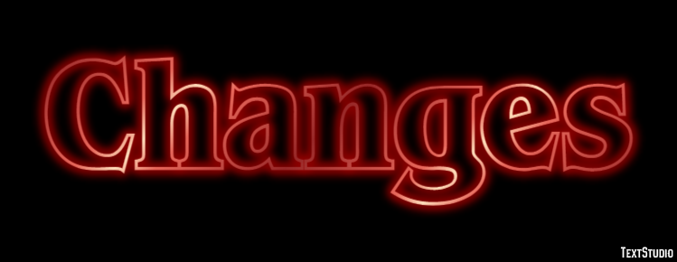 Changes Text Effect