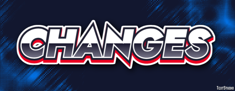 Changes Text Effect