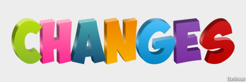 Changes Text Effect