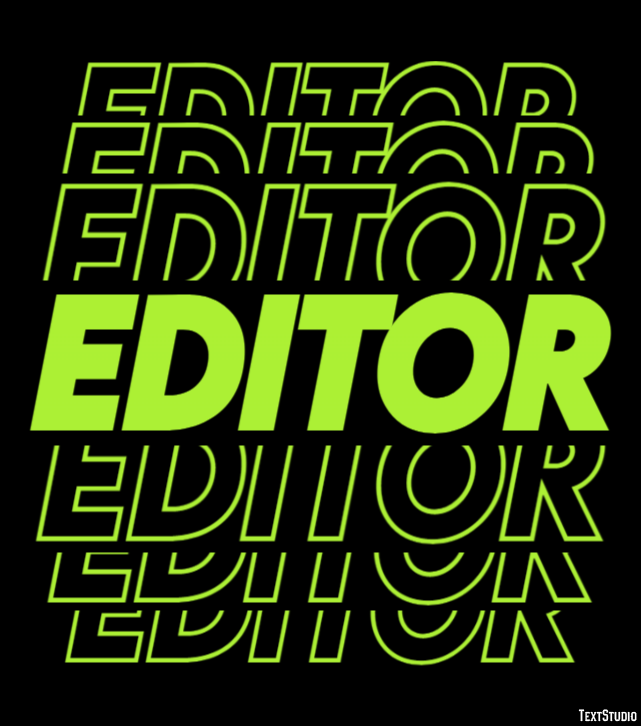 Editor Text Effect