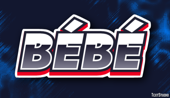 Bébé Text Effect