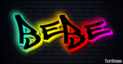 Bébé Text Effect
