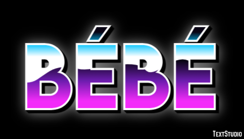Bébé Text Effect