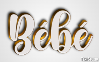Bébé Text Effect