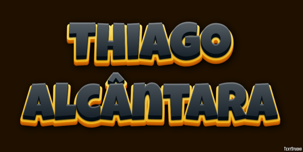 Thiago Alcântara Efeito de texto