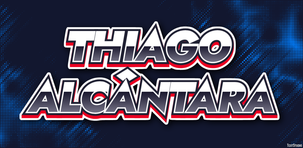 Thiago Alcântara Efeito de texto