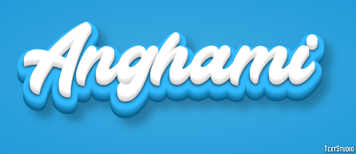 Anghami Texteffekt