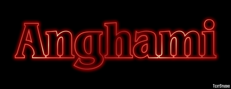 Anghami Texteffekt