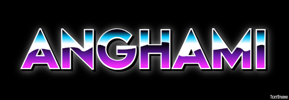 Anghami Texteffekt