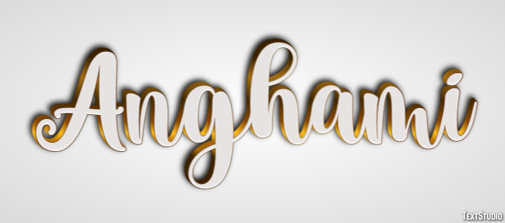 Anghami Texteffekt