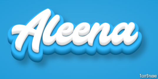 Aleena Text Effect