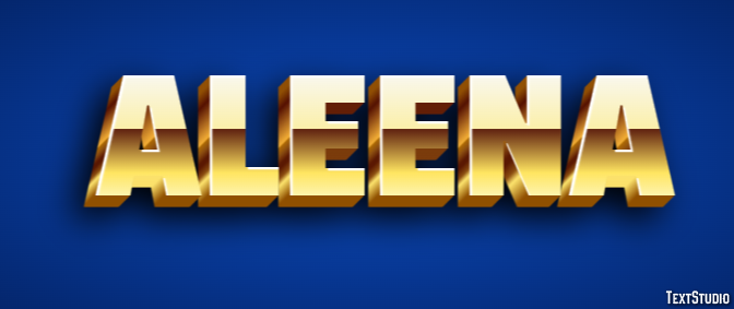 Aleena Text Effect