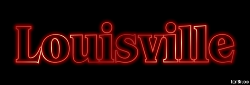 Louisville Tekst Effect