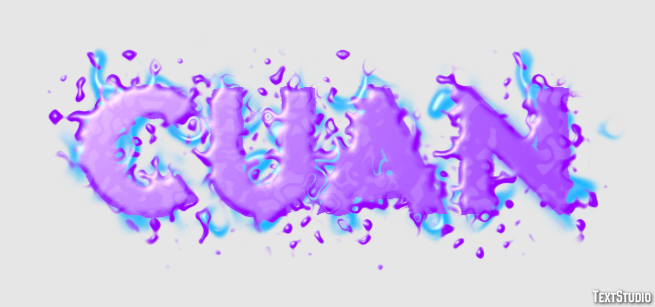 Cuan Efecto de Texto