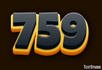759 Effetto testo